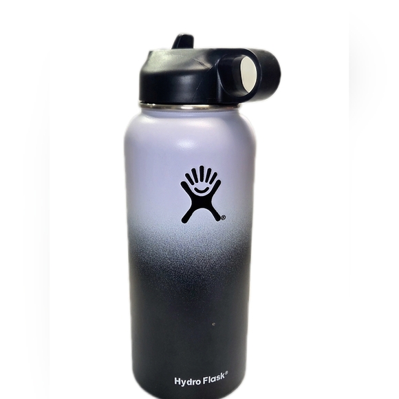 Hydro Flask Other - Hydro Flask 32oz Black and White Ombre Bottle